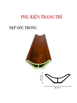 Nẹp V góc trong giá rẻ v15 x35